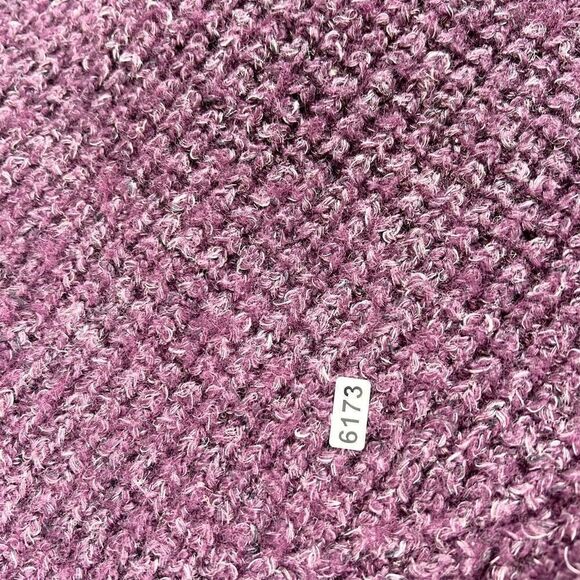 Free People Wool Linen Blend Sweater Womens Small Purple Turtleneck Pullover - Picture 9 of 9